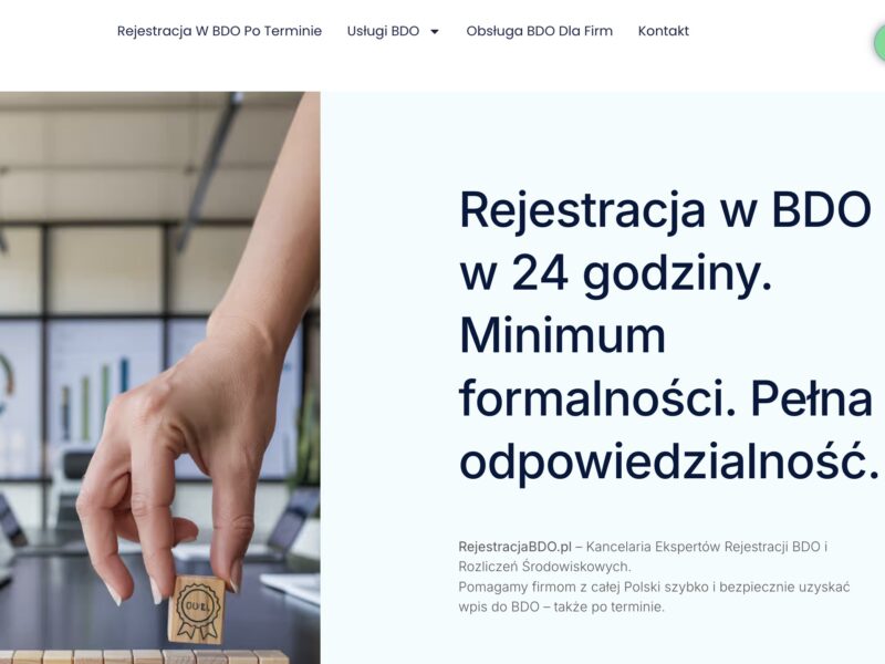 Odpady socjalne pracowników a BDO – obowiązki i kody